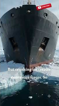 How do engineers build ships that can break through massive ice? #construction #engineering #ships