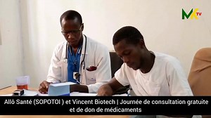 27 reactions | Retour en images de la journée de consultation gratuite et de don de médicaments organisée par Allô Santé (SOPOTOI ) et Vincent Biotech. | MALI KANU | Facebook