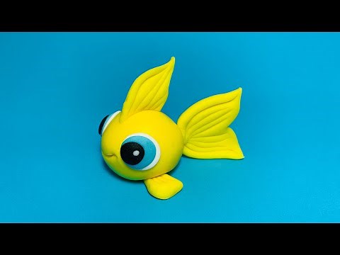 How to Make Fondant Fish Tutorial - Easy Sugar Fish Tutorial - Cake Decorating Tutorial