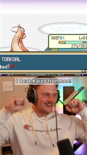 I BEAT Pokémon FireRed Kaizo IronMON After 2,107 Attempts 😭🔥