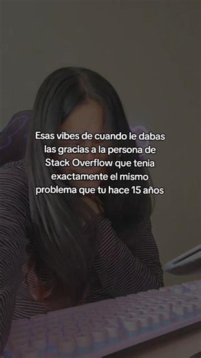 Stack Overflow 🥹💜 #programacion #stackoverflow #humor #tecnologia #informatica #programming