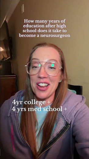 How many years does it take to become a neurosurgeon? #neurosurgery #neurosurgeon #doctor #medschool