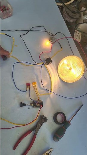 Headlight wiring