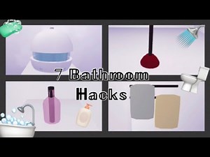 Bathroom Hacks #1 🛁 - Adopt Me Building Hacks • Itz Sweet Mango ♡︎