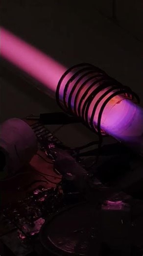 ⚡First ICP Test SUCCESS | 🍩Toroidal Plasma Experiment in 1m Quartz Tube Under low pressure