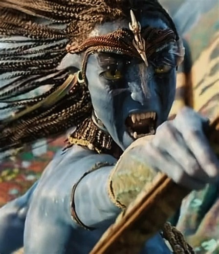 the parallels between varang and neytiri is crazy. #CapCut #avatarfireandash #neytiri #varang #fyp