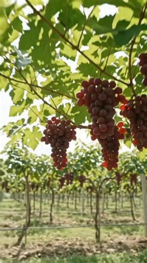 How to Protect Grapes with Fruit Bags: Vineyard Tips!#VineyardTips, #GrapeCare, #Agriculture