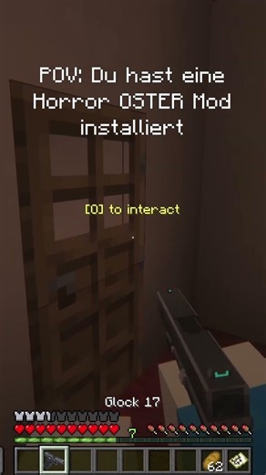 POV: Du hast eine HORROR OSTER MOD installiert! | horror minecraft deutsch