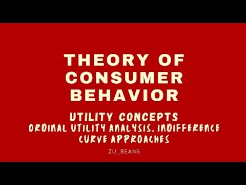 What is Indifference Curve Analysis? Ordinal Utility Explained