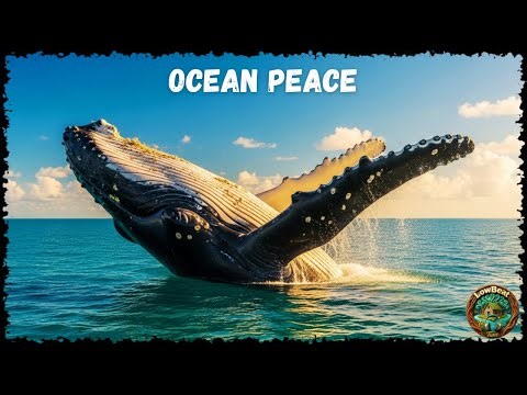 Whale Whispers & Ocean Peace 🐋 | Soothing Whale Soundscapes for Deep Relaxation | LowBeat Tune 🍁