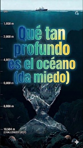 Qué tan profundo es el océano (da miedo)