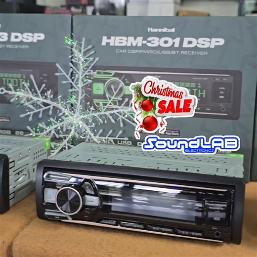 🎄 DEAF BONCE HEAD UNITS / DSP 🎁 HBM-101 BT 4CH 2.5V 💲 675 HBM-103BT 4CH 2.5V 💲 675 HBM-301 DSP 6CH 4.5V 💲 900 HBM-303 DSP 6CH 4.5V 💲900 DB-520 DSP 8CH 4.5V 💲1325 DB-530 DSP 8CH 4.5V 💲1470 🎅XMAS SALE PRICING 📍 COUVA ☎️ 6840985 | Sound Lab Electronics