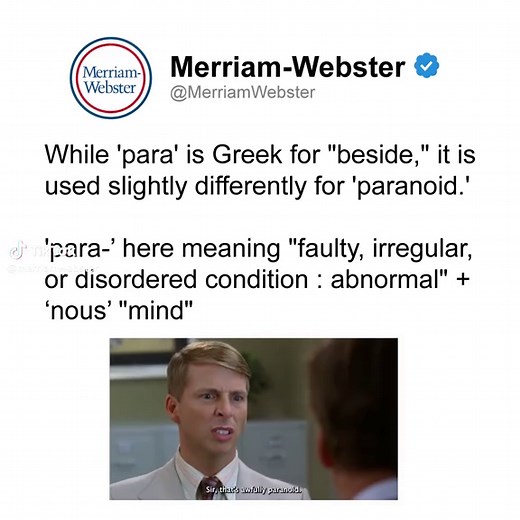 The Origin of the Word 'Paranoid'