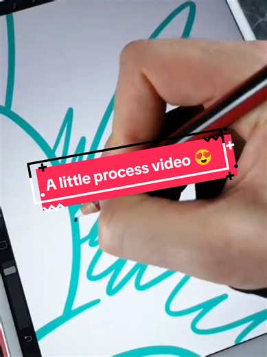 Amazing Digital Art Process in Procreate