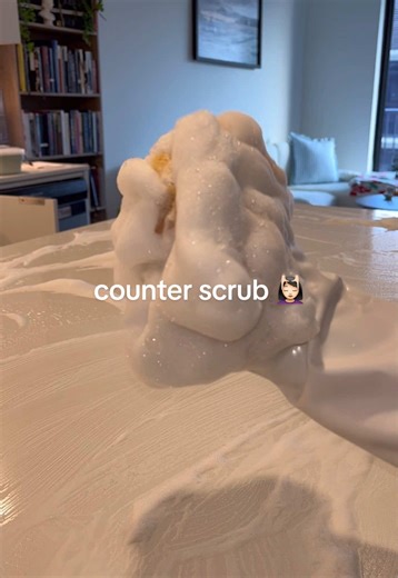 Cleaning Therapy: The Joy of Counter Scrubbing