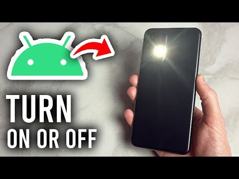 How To Turn On or Off Flashlight On Android - Step By Step