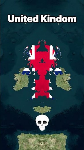 Countries And Their Mirror Maps 🤯(Part 1)