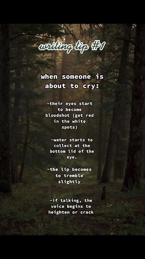 Tips for Writing Emotional Scenes: Describing Crying in Writing