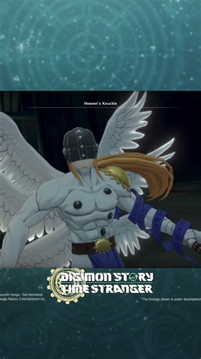 New Digimon : Angemon ( The Angel One ) - Digimon Story : Time Stranger