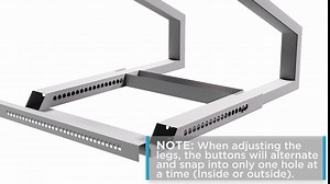 Top Shelf TSB-2438 Universal Heavy Duty Window Air Conditioner AC Support Bracket -Holds Up to 225 lbs., No Drilling or Tools Required, White