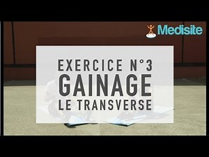 Exercice n°3 : gainage - le transverse