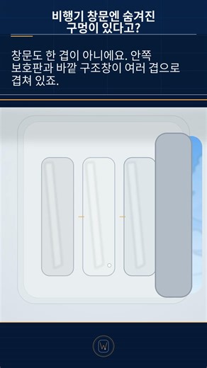 비행기에 구멍이 뚫려있다고?