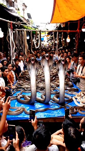 The World's Most Poisonous Cobra King Market路 100% AI video for fun & laughter! Each scene is a digitally created animal or human. Enjoy and share! Not original, No re-uploads. #Alreel #Alfunny #Alanimals #Alfun #CreativeAl #Alvideo #Almagic #world #fyp #animals #viral #reels #viralvideoシ #reelsvideo #usa #animals #fyp | AL Kahpi | Facebook