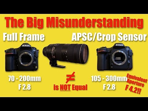 Full Frame Lenses on Crop Sensor Cameras Don't Work the Way You Think They Work
