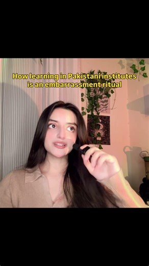 Learning Pakistani school systems is an embarrassment ritual