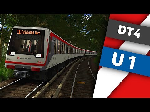 Im DT4 über die U1 | DT4 Preview 1 | Train Simulator Classic | JM Simulation