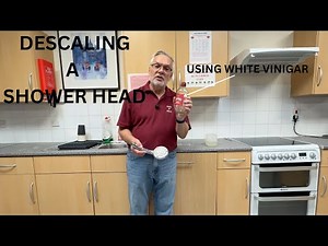 How to Descale Your Shower Head with White Vinegar