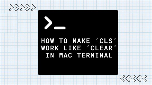 如何在mac终端里像windows一样使用‘cls' 指令