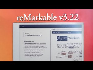 What's new in reMarkable v3.22?