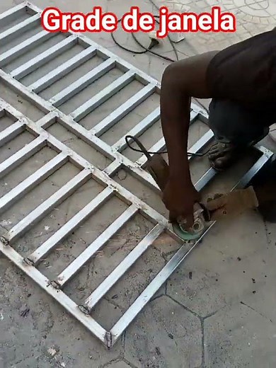 Construção de Grade Para Janela