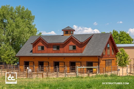 Boulder, Colorado Horse Barn Kit - DC Structures
