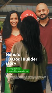 Figuring out Canada’s financial system? Like Neha, get one-on-one advice from a TD Personal Banker with a TD Goal Builder conversation. | TD