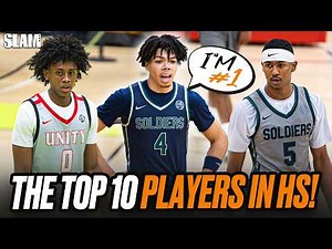 ESPN'S Top 10 High School Basketball Players 🤩🔥