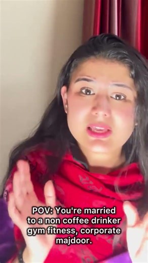 Pov You got married to a non coffee drinker #miyabiwi #husbandwife #funnyreel #coffee #coffeea