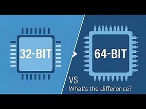32-Bit vs 64-Bit: The Simple Truth
