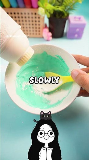 I Tried DIY CLAY recipe *without Flour* ! 😱 Did it work? #shorts #clay #hack