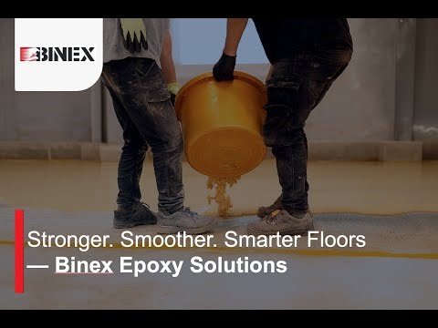 Stronger. Smoother. Smarter Floors — Binex Epoxy Solutions by ICC (Saudi Arabia)