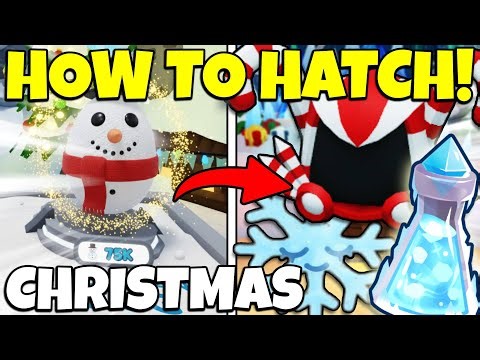 HOW TO HATCH ALL CHRISTMAS SECRETS IN BUBBLE GUM SIMULATOR INFINITY! | BGSI