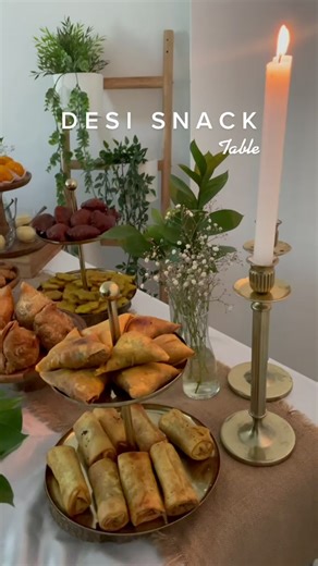 Creating a Delicious Desi Snack Table