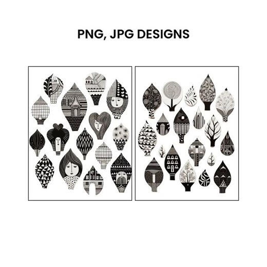 Ultimate Zentangle Doodle Kit | 700+ Printable Templates (PDF JPG PNG)