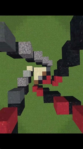 Satisfying Sand Art in Minecraft! Making Venom Pixel Art #shorts #minecraft #gaming