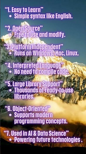 Top 7 Features of Python You Must Know 🔥