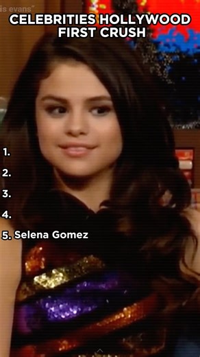 Hollywood Celebrities Share Who They Loved First 💖 #CelebCrushes #FamousCelebrity #FirstLoveStories