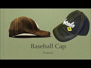 Introduction of machine for Baseball cap production