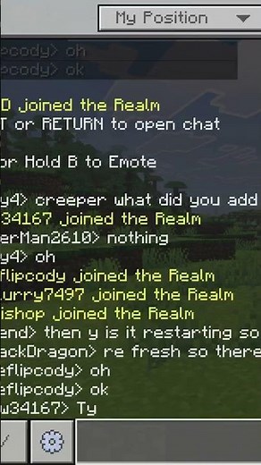 Rickrolling my Minecraft Bedrock Realm #minecraft #bedrock #rickroll