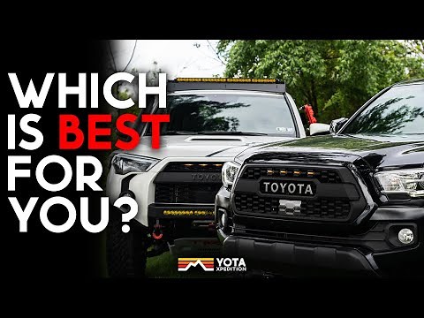 4Runner Vs Tacoma | Quick Comparison